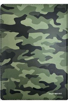 Image of Biblia RVR 1960 Compacta Símil Piel Camuflaje Verde