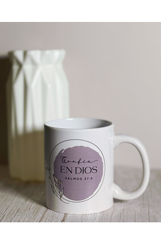 Image of Taza Minimalista: Confía en Dios