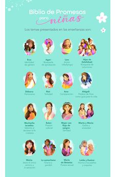 Image of Biblia RVR 1960 de Promesas para Niñas Tapa Dura