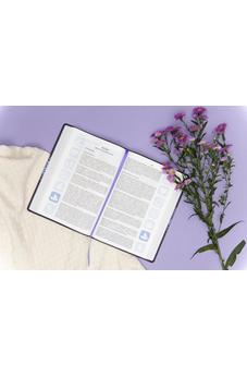 Image of Biblia RVR 1960 del Pescador Mujer Virtuosa Floral Símil piel