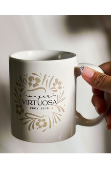 Image of Taza Minimalista: Mujer Virtuosa