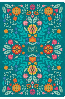 Image of Biblia RVR 1960 Tamaño Manual Símil Piel Floreada