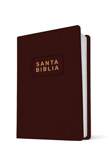 Image of Biblia NTV Edición Premio y Regalo Vinil Vino Tinto Letra Roja