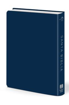 Image of Biblia RVR 1960 Letra Grande PJR Vinilo Azul
