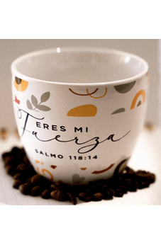 Image of Taza Elegance Eres mi fuerza