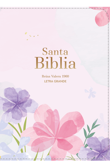 Image of Biblia RVR 1960 Compacta Letra Grande 11 puntos Símil Piel Violeta Claro