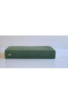 Image of Biblia RVR 1960 Letra Gigante Símil Piel Verde con Pájaros Cantos Pintados