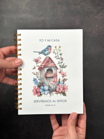 Image of Libreta de Anillas con Elásico Yo y mi Casa