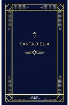 Image of Biblia RVR 1960 Económica Azul Oscuro Rústica