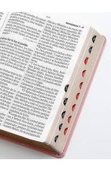 Image of Biblia RVR 1960 Letra Súper Gigante Símil Piel Floral Índice