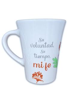 Image of Taza Mensajes de Bendicion su Voluntad su Tiempo mi Fe