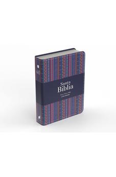 Image of Biblia RVR 1960 Compacta Letra Grande 11 puntos Símil Piel Andina Morado