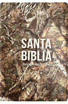Image of Biblia RVR 1960 Compacta Símil Piel Camuflaje Hojas
