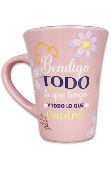 Image of Taza Mensajes de Bendicion Bendigo Todo lo que Tengo