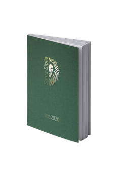Image of Biblia RVR 2020 Letra Grande León de Judá Verde Rústica