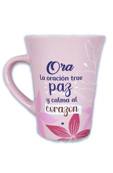 Image of Taza Mensajes de Bendicion Ora la Oracion Trae Paz