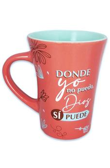 Image of Taza Mensajes de Bendicion Donde yo no Puedo Dios si Puede