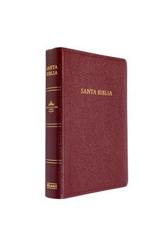 Image of Biblia RVR 1960 Letra Gigante Borgoña Símil Piel con Índice
