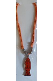 Image of Collar Placa Pez