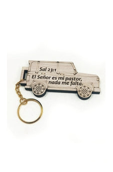 Image of Llavero autos, instrumentos, casa, Jesus