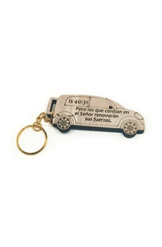 Image of Llavero autos, instrumentos, casa, Jesus