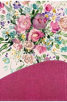 Image of Biblia RVR 1960 de Una Joven Conforme al Corazón de Dios Lujo Flores