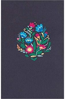 Image of Biblia RVR 1960 Ultrafina Azul Bordado sobre Tela