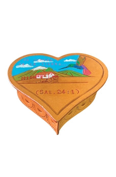 Image of Joyero corazón grande suela