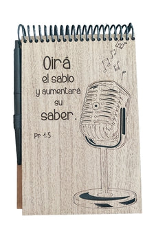 Image of Libreta madera de Palabra