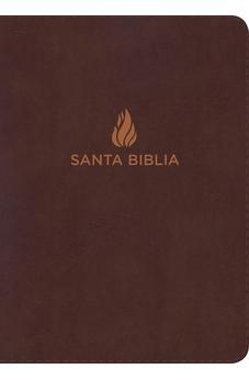 Image of Biblia RVR 1960 Letra Gigante Piel Fabricada Marrón