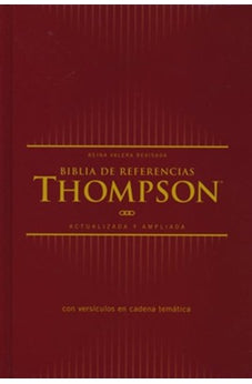 Image of Biblia RVR 1977 de Referencia Thompson Tapa Dura