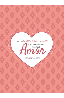 Image of Fe, Esperanza y Amor: 1 Corintios 13:13: Diario y Cuaderno de Notas