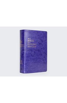 Image of Biblia NBLA para el Estudio Inductivo Piel  Interior a dos Colores Morado Comfort Print