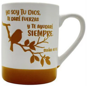 Taza 17 OZ Colección Gracia sobre Gracia. Yo soy tu Dios