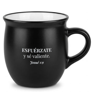 Taza 12 OZ. Colección Victoria. Esfuérzate y sé Valiente