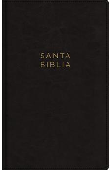 Biblia NBLA Letra Grande Ultrafina Negro Símil Piel