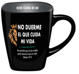 Taza Ejecutiva "Dios Cuida de Mí"