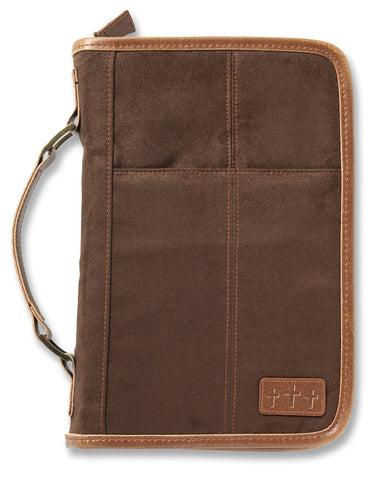 Image of FORRO PARA BIBLIA HOMBRES AVIADOR SUEDE XL