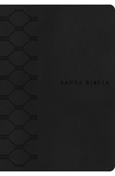 Image of Biblia NTV Letra Grande Tamaño Manual con Filament Símil Piel Negro Índice Letra Roja