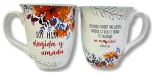 Taza Amada y Bendecida  "Soy Hija Elegida y Amada"