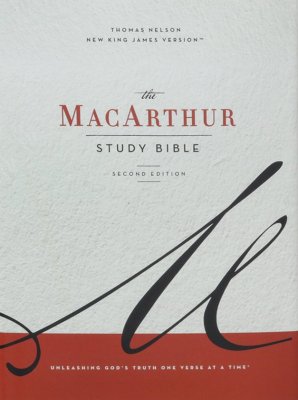 NKJV, MACARTHUR STUDY BIBLE, 2ND EDITION, CLOTH OVER BOARD, BLUE, COMFORT PRINT: UNLEASHING GOD'S TRUTH ONE VERSE AT A TIME