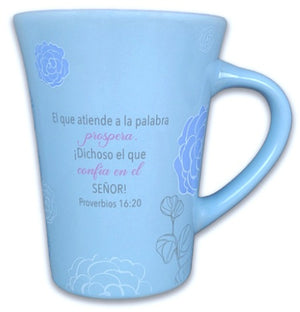 Taza Mensajes de Bendicion Florece Donde Quiere que estes Plantada