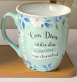 Taza Esforzada y Valiente 2026 ¡Con Dios!