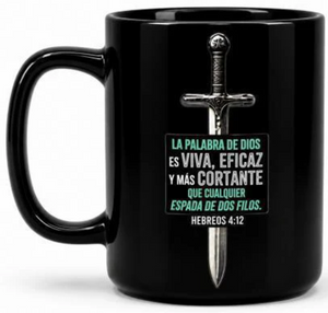 Taza 23 OZ. Colección Prominencia II. La Palabra de Dios