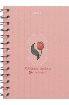 Libretas Reflexiones Oraciones y Enseñanzas Rosa