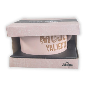 Taza 14 OZ Roca Firme. Mujer Valiente