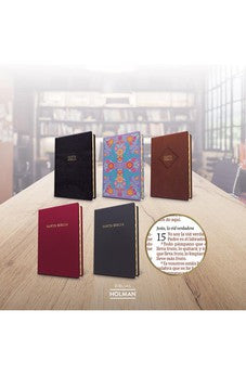 Image of Biblia RVR 1960 Letra Gigante Floreada Símil Piel con Índice