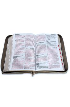 Image of Biblia RVR 1960 Letra Súper Gigante Símil Piel Flores Lila Cierre Índice