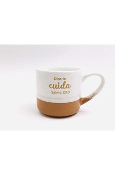 Image of Taza 12 Oz Colección Acuarela Dios te Cuida