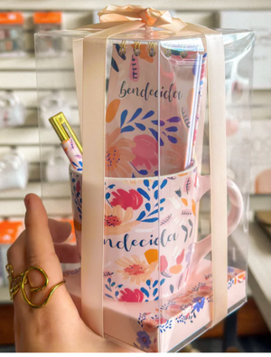 Taza Notepad Set - Bendecida